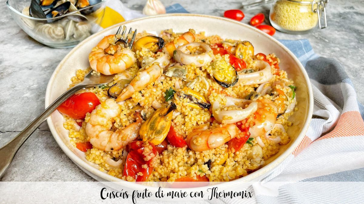 Couscous fruto di mare with Thermomix