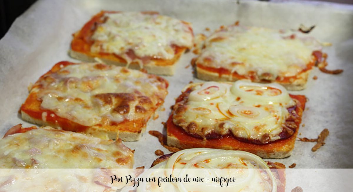 Pan Pizza with air fryer - airfryer
