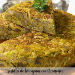 Eggplant omelette with thermomix
