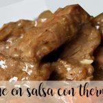 meat in thermomix sauce