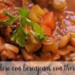 Lamb with aubergines with Thermomix