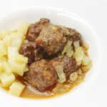 Genoese meatballs with Thermomix onion sauce