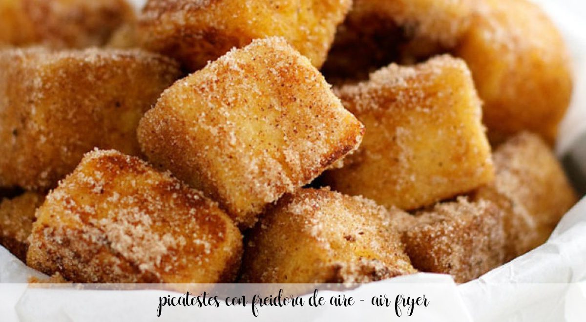 Croutons with air fryer - airfryer