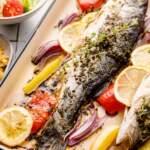 Rosemary and lemon sea bass with Thermomix