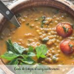 Curried lentil stew with thermomix