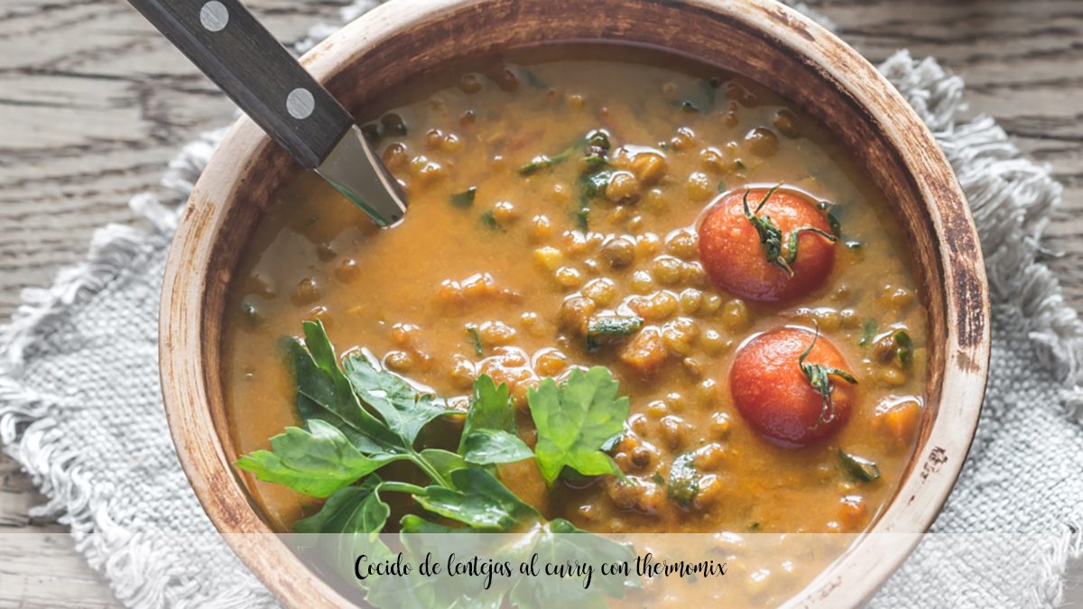 Curried lentil stew with thermomix - Thermomix Recipes