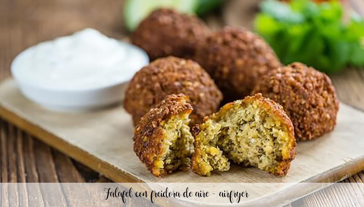 Falafel with air fryer - airfryer