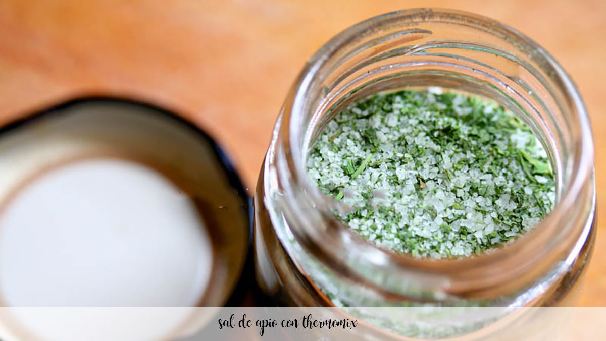 Celery salt with Thermomix