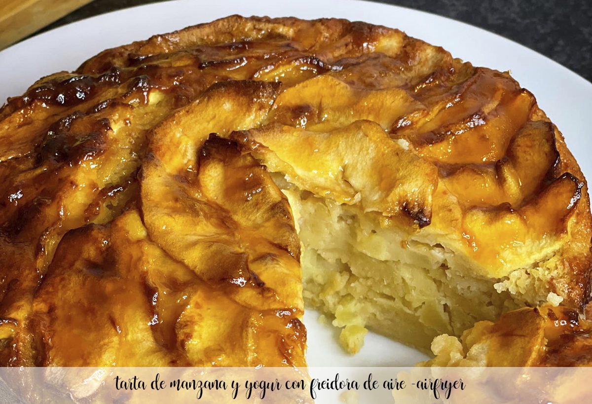apple and yogurt cake with air fryer -airfryer