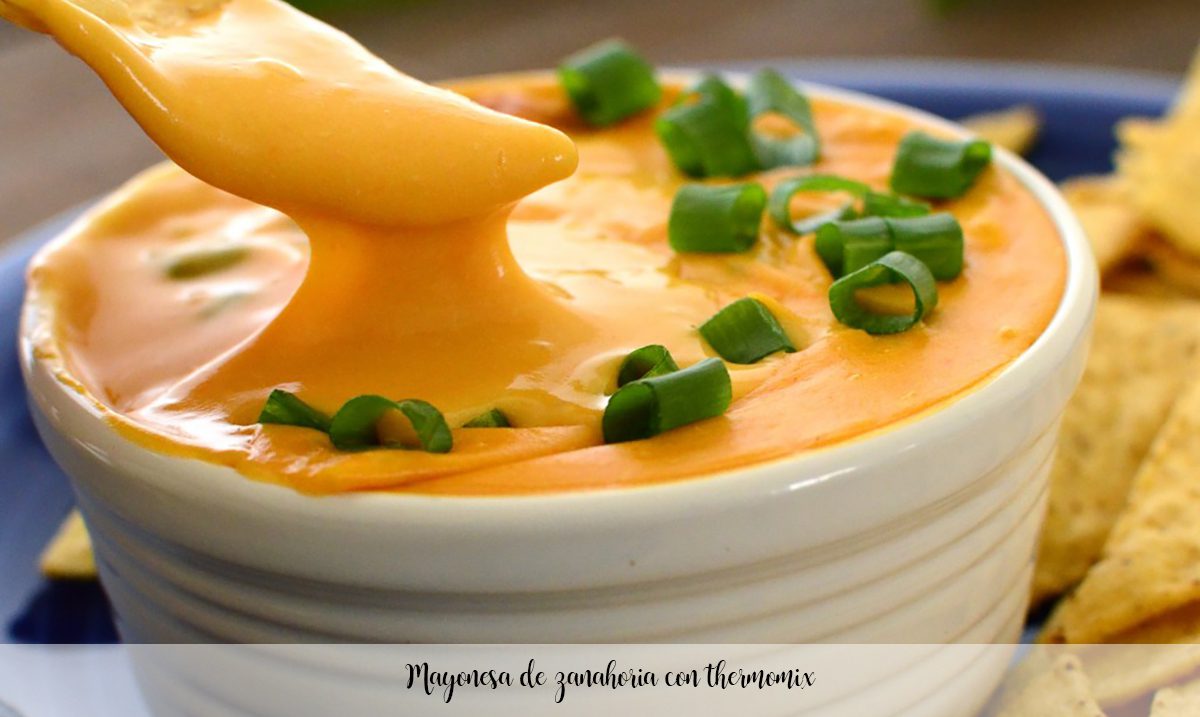 Carrot mayonnaise with thermomix