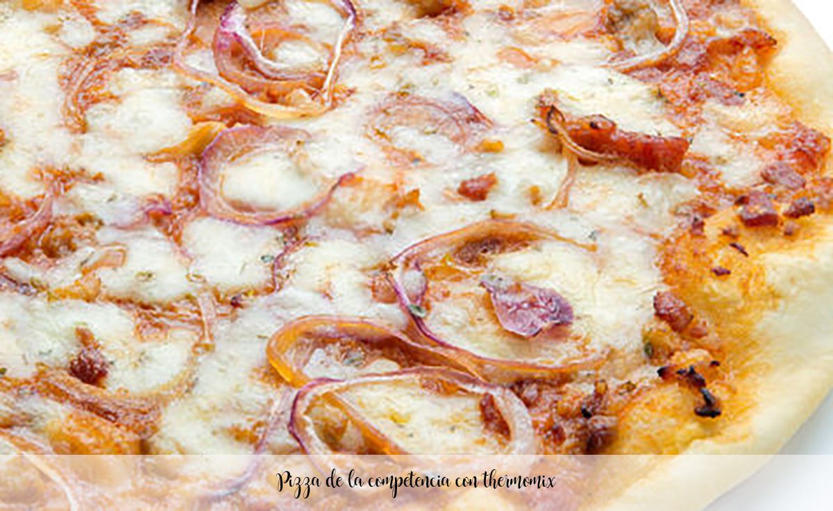 Competitive pizza with thermomix