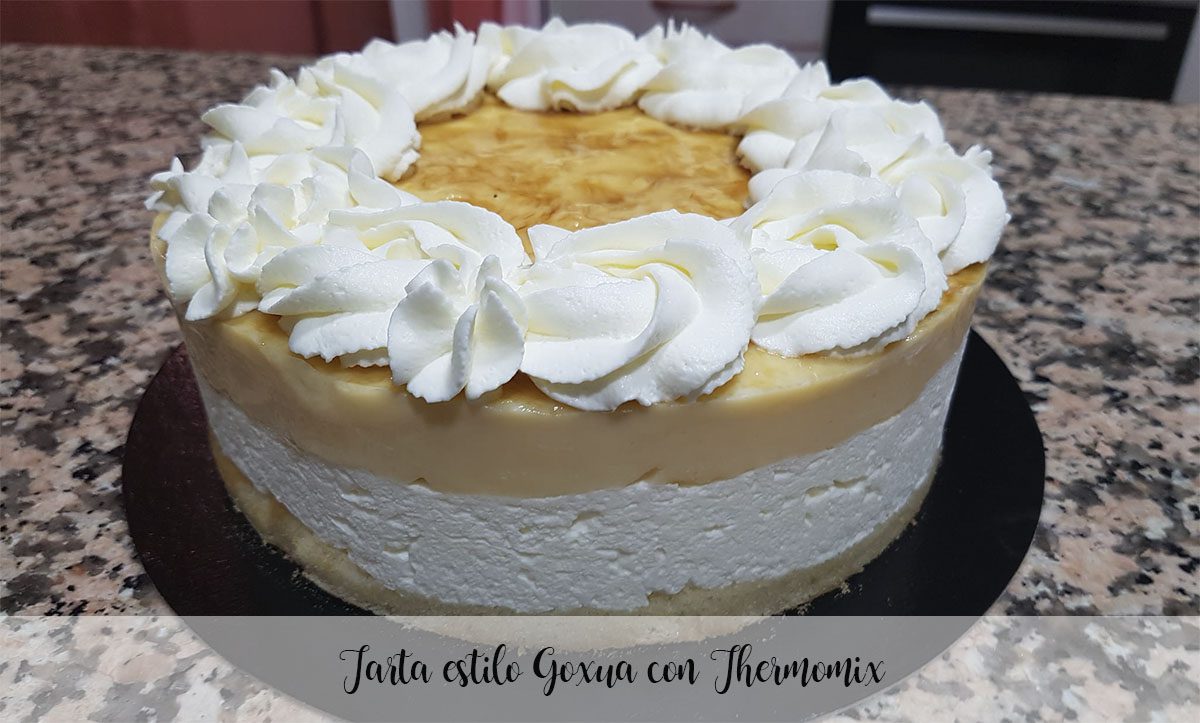  Goxua style cake with Thermomix