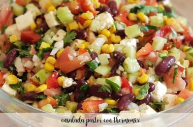 Shepherd's salad with thermomix