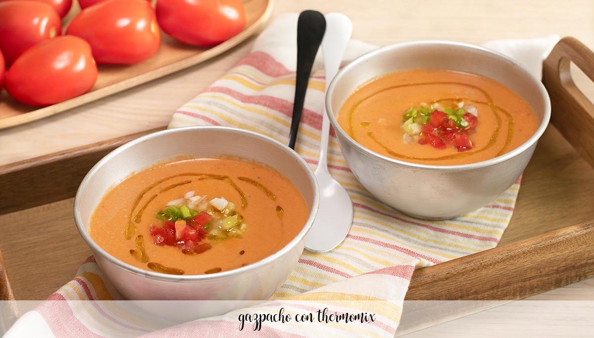 Gazpacho with Thermomix
