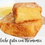 Fried nougat milk with Thermomix