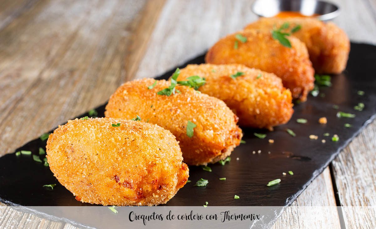 Lamb croquettes with Thermomix