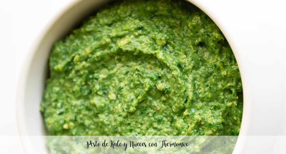 Kale and Walnut Pesto with Thermomix