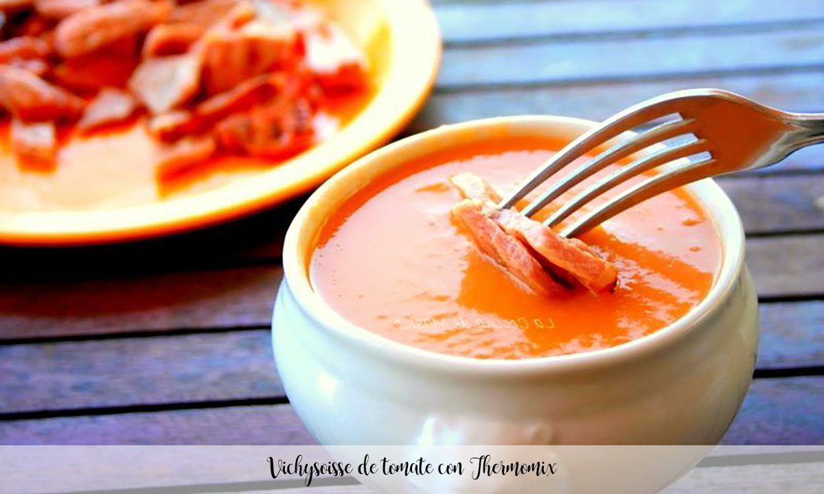 Tomato Vichysoisse with Thermomix