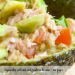 stuffed avocados with air fryer - air fryer