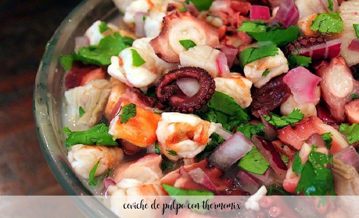 octopus ceviche with thermomix