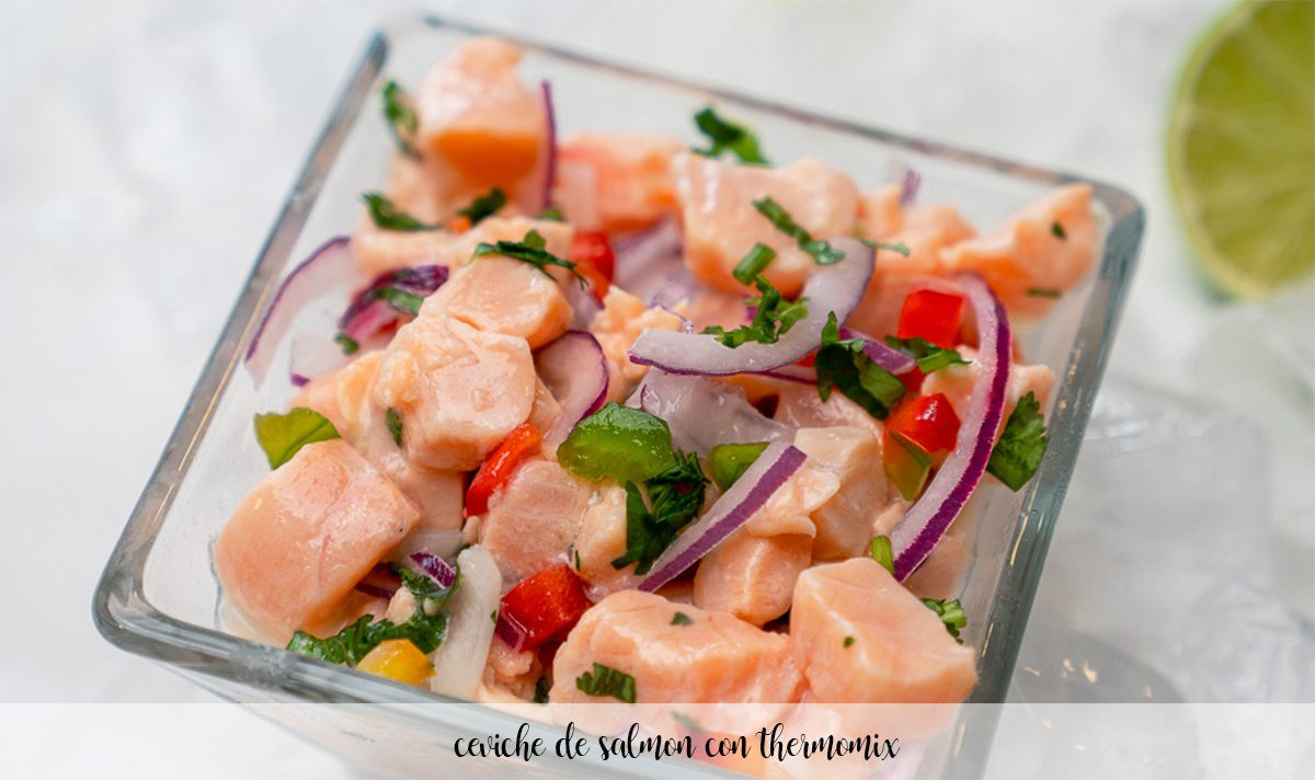 Salmon Ceviche with Thermomix