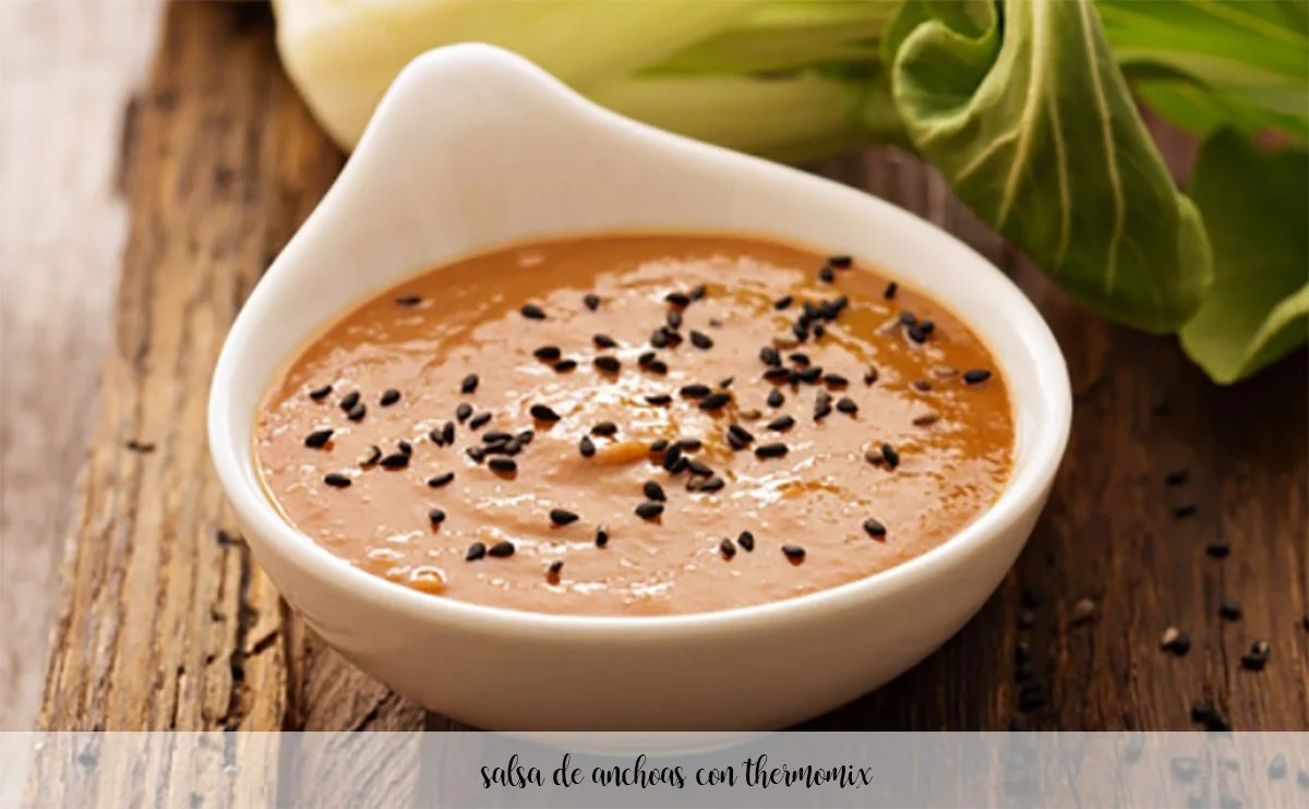 Anchovy sauce with Thermomix