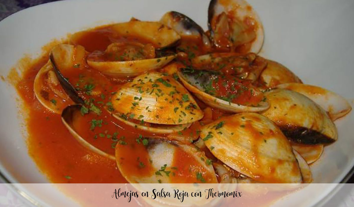 Clams in Red Sauce with Thermomix