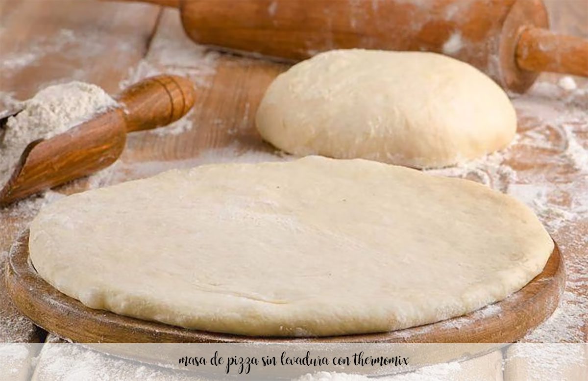 Thermomix yeast-free pizza dough