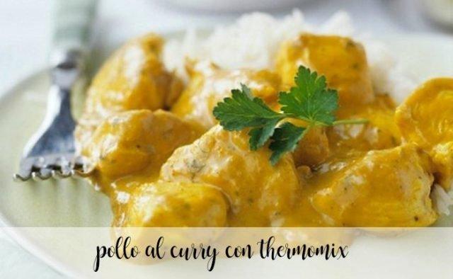 Chicken curry with Thermomix