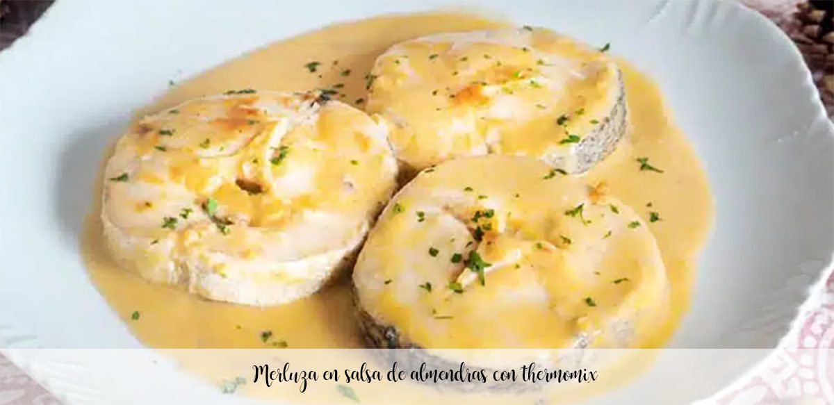 Hake in almond sauce with thermomix