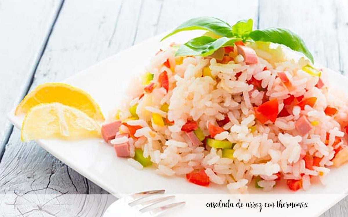 Rice Salad with Thermomix
