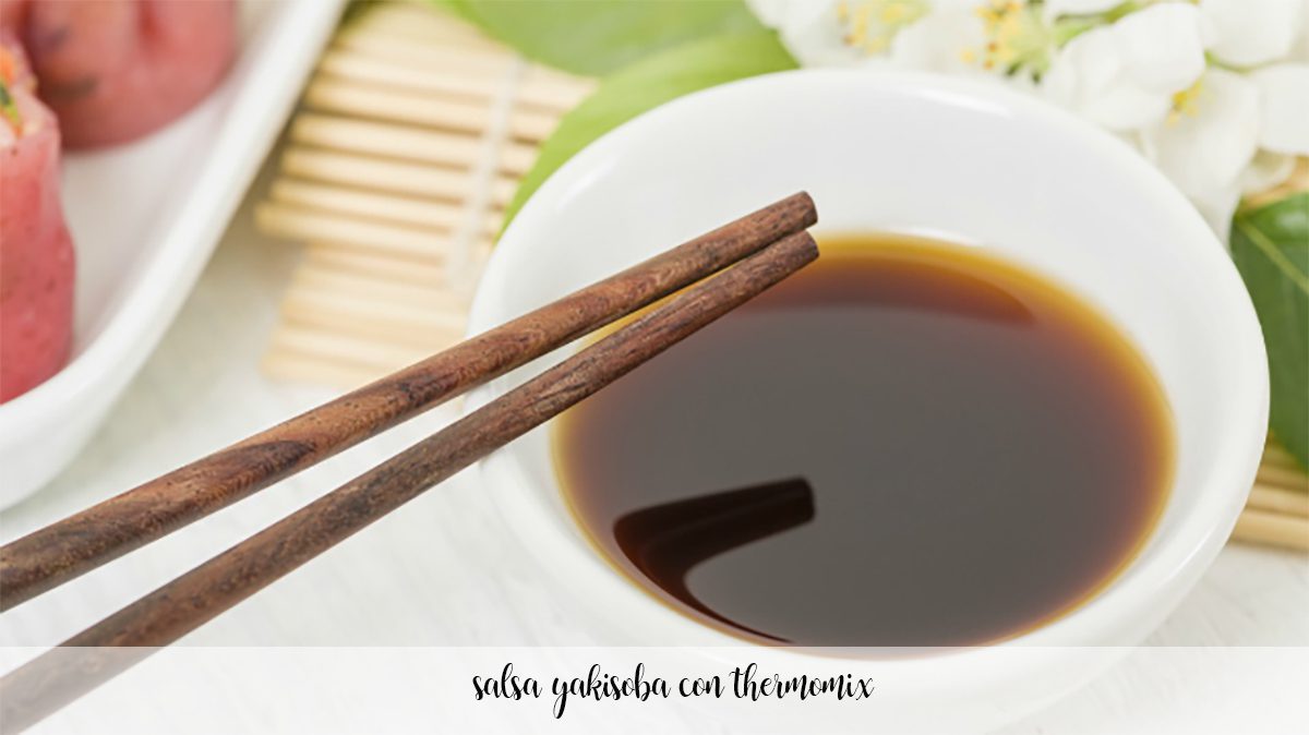 Yakisoba Sauce with Thermomix