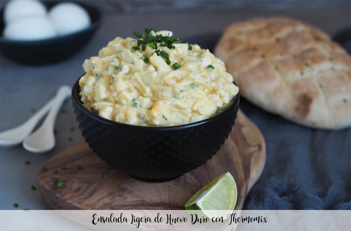 Light Hard-Boiled Egg Salad with Thermomix