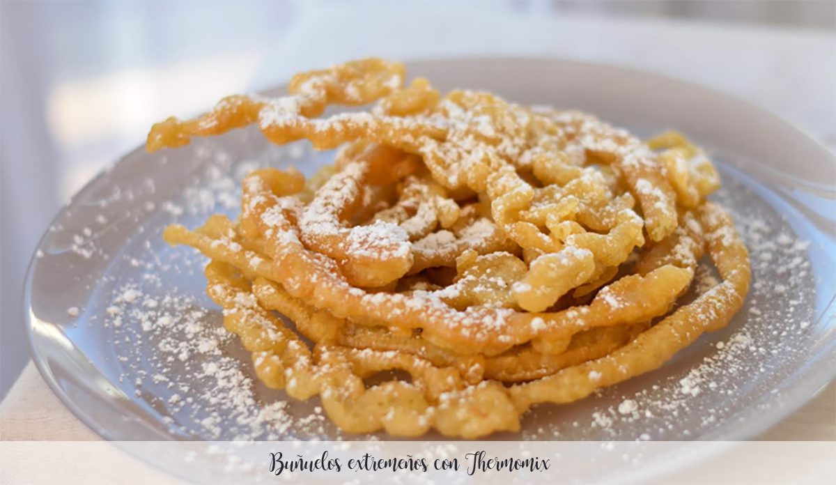 Extremadura fritters with Thermomix