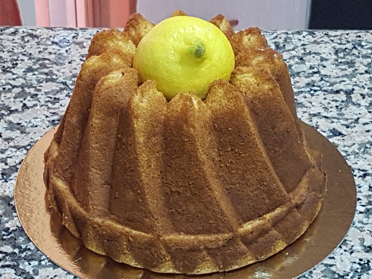 Honey and lemon cake with thermomix