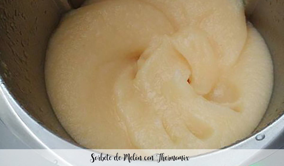 Melon Sorbet with Thermomix