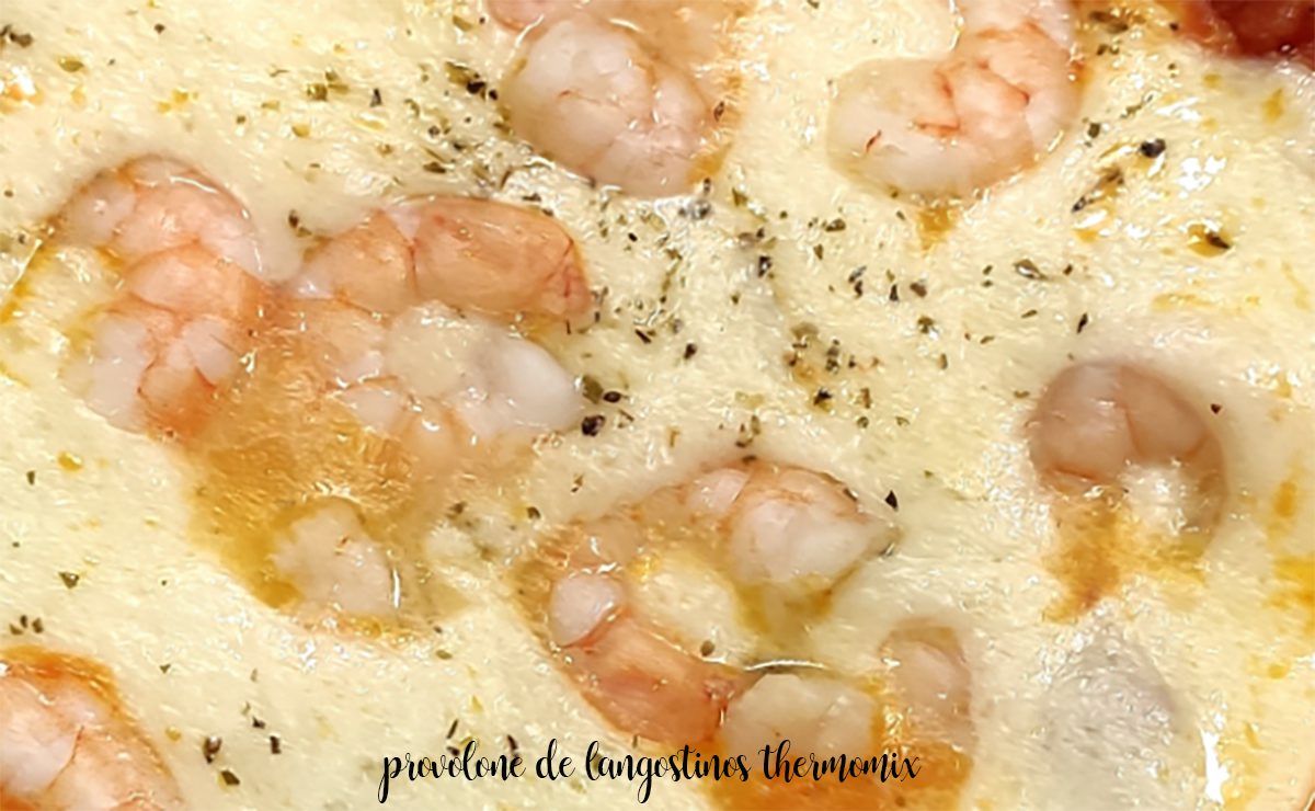Prawn provolone with Thermomix