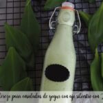 Yogurt salad dressing with wild garlic with Thermomix