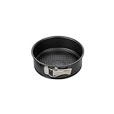 Zenker Black Metallic Removable Mold 20 cm 1 Bottom, Pastry Mold, Cake Mold or Cake Mold in Steel with Non-Stick Coating, Resistant up to 230ºC, Black Color, 20x6.5 cm, 1 pc.