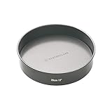 MasterClass Sandwich Pan, 20cm Round Cake Pan with Loose Base, Non-Stick, Sturdy 1mm Thick Carbon Steel, PFOA Free, 8 Inch, Gray