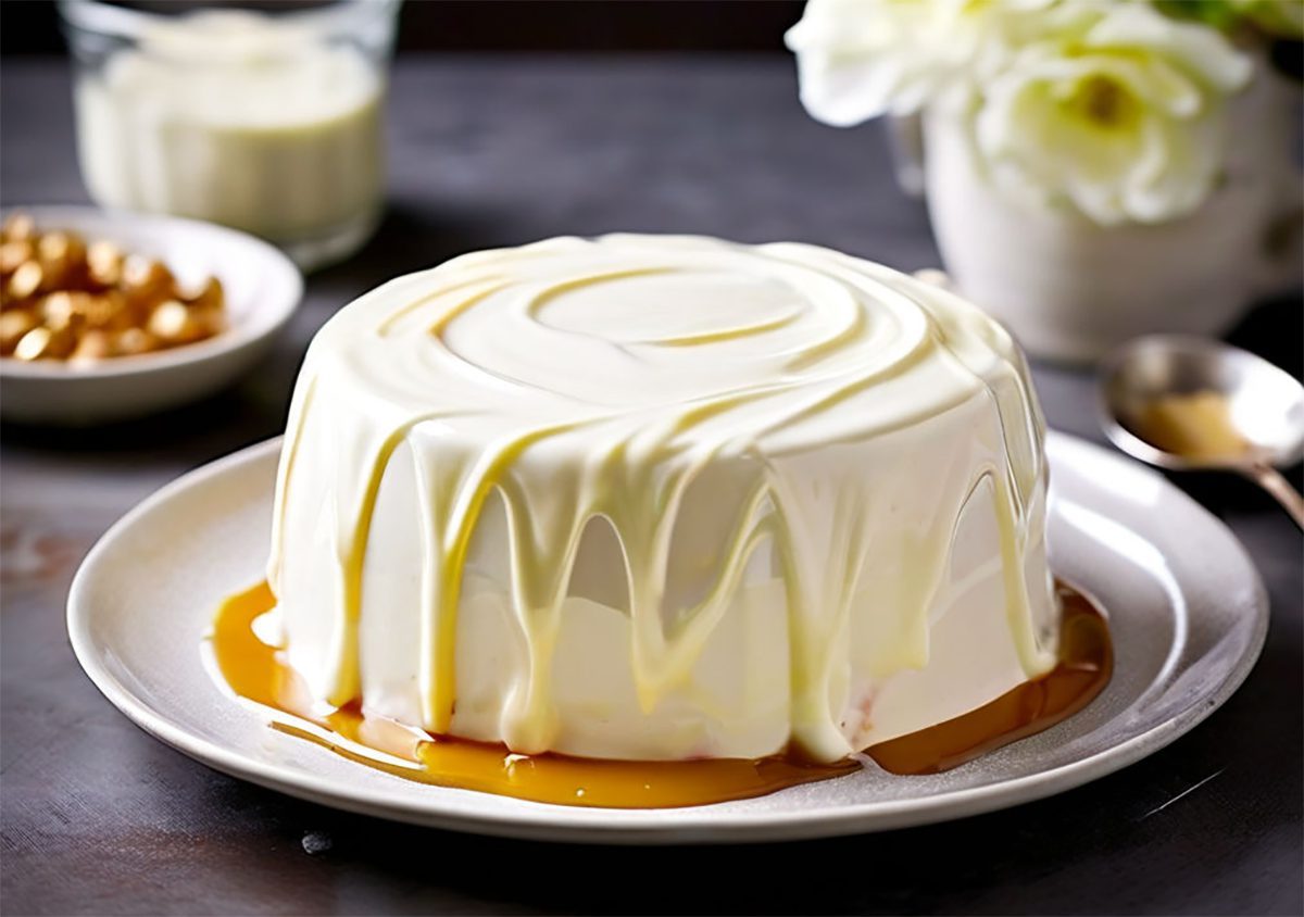 Creamy vanilla frosting with thermomix