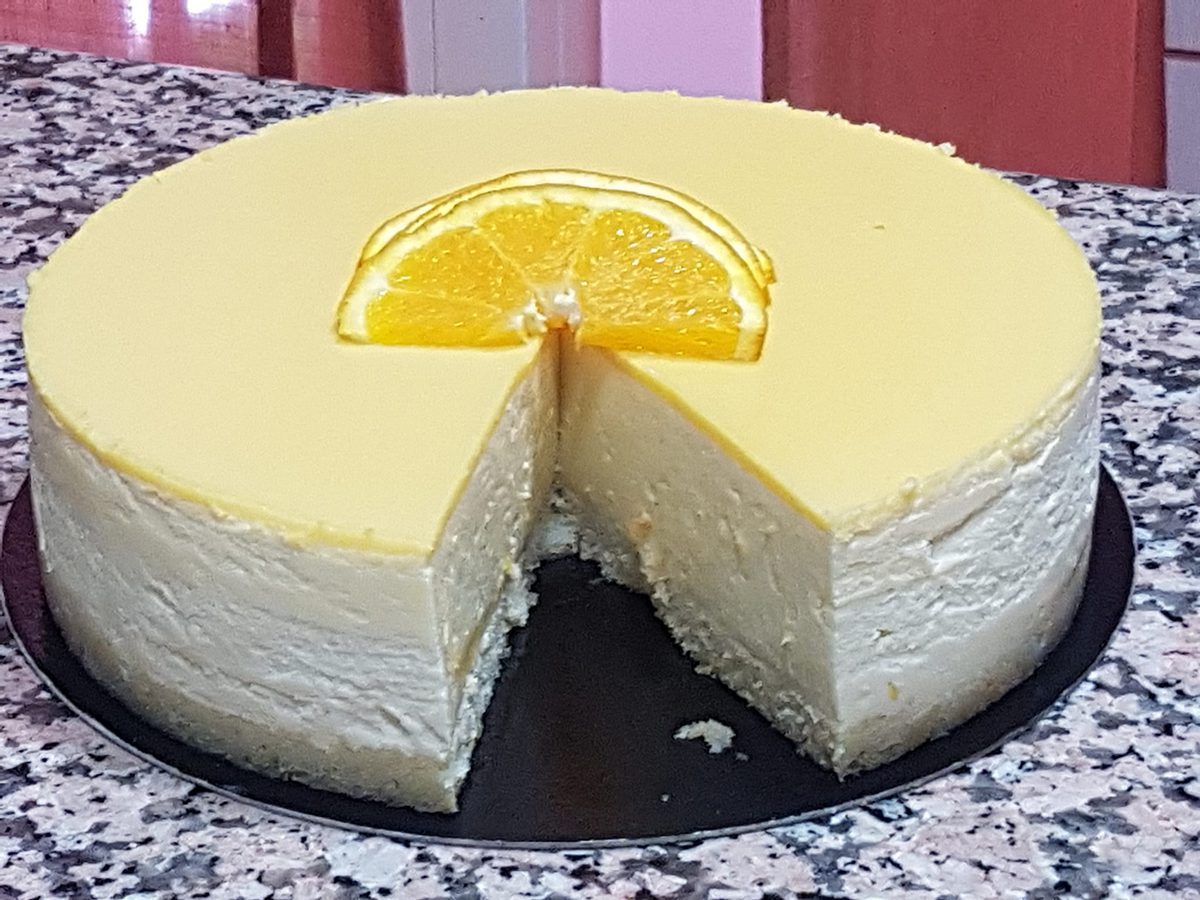 Orange Babaroise cake with thermomix