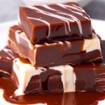 Caramel bars and raw chocolate cream with Thermomix