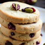 Butter Cookies with Blueberries, Orange and Pistachios with thermomix
