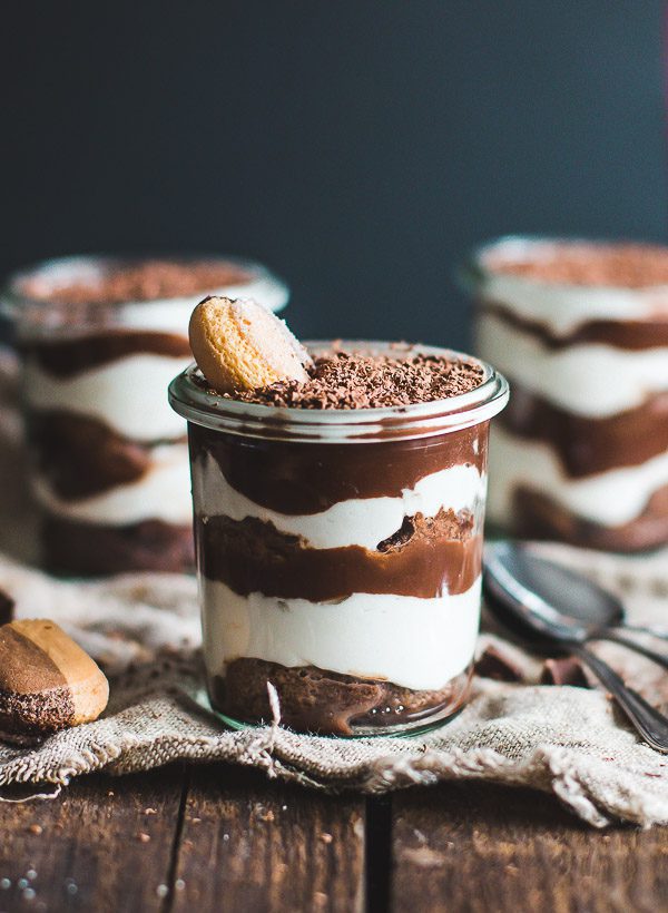 Chocolate Tiramisu in a Glass with Thermomix