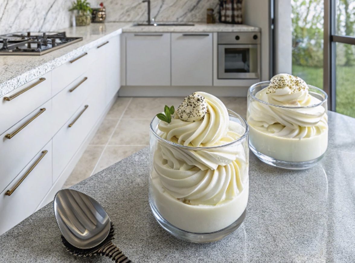 Easy White Chocolate Mousse (Thermomix)