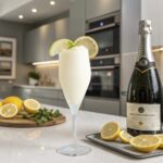 Champagne and lemon sorbet with the Thermomix