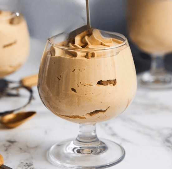 This peanut butter mousse is pure vice (and is done in Thermomix)