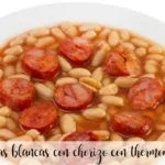 White beans with sausage with Thermomix