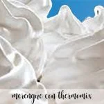 Merengue with Thermomix